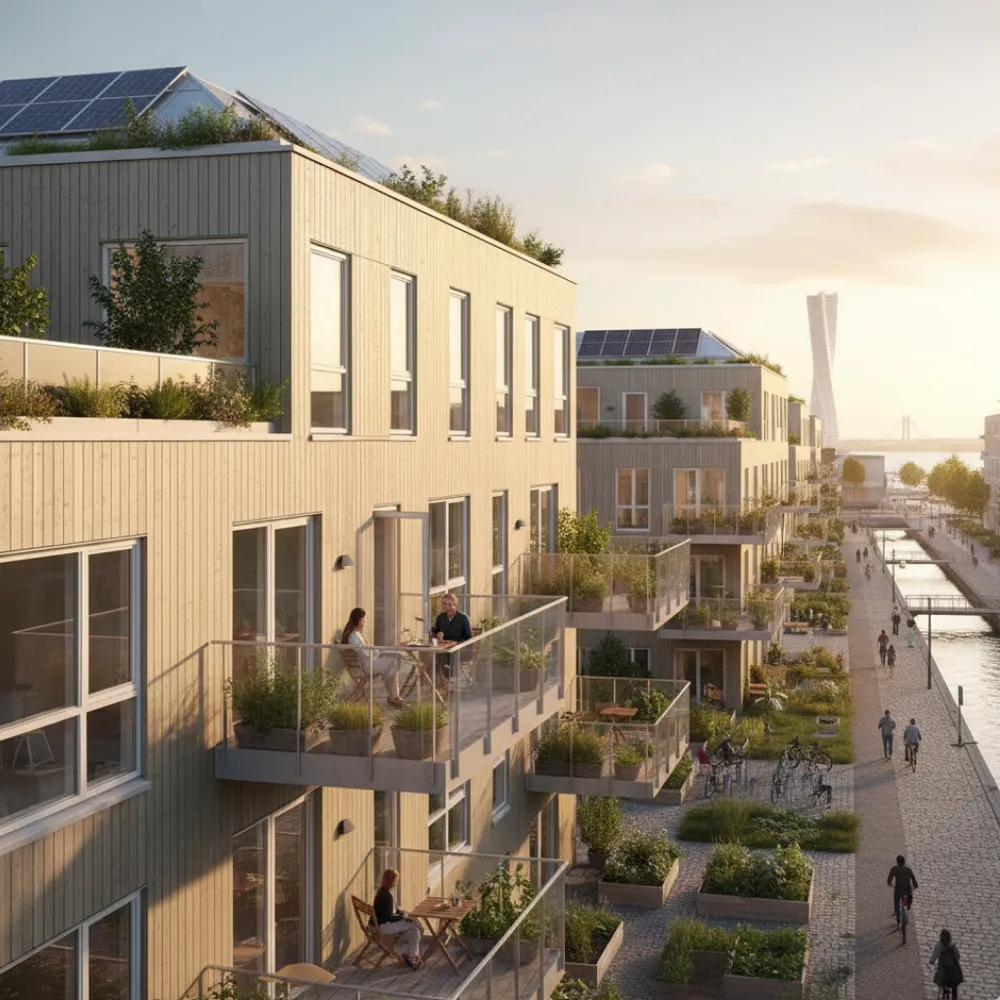 Sustainable Apartment in Västra Hamnen